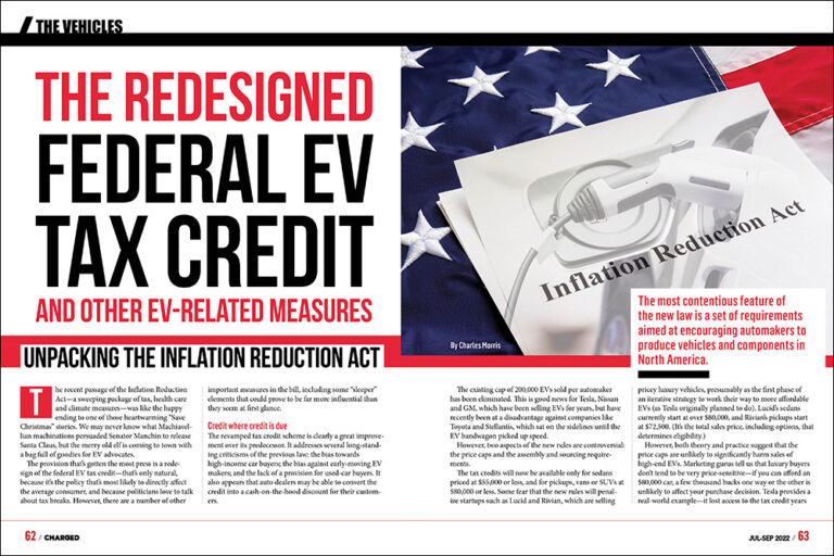 charged-evs-the-redesigned-federal-ev-tax-credit-and-other-ev-related